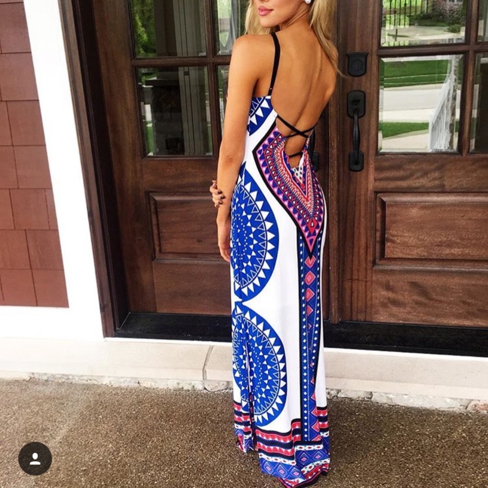Patterned maxi